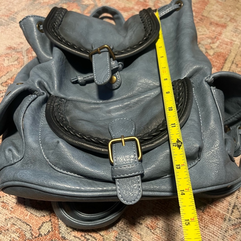 NWOT Montana West Faux Leather Conceal Carry Backpack - Picture 9 of 12